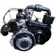 Remanufactured engine 600 ccm, complete, black